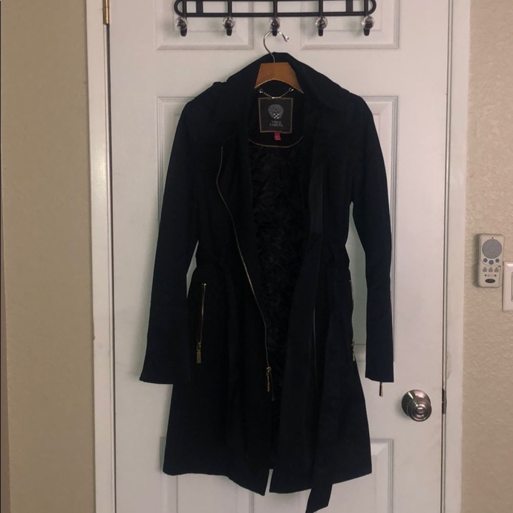 VINCE CAMUTO - RAIN TRENCH COAT w/ Hoodie